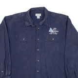 CARHARTT Mens Worker Shirt Blue 2XL