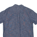 VANS Mens Plain Shirt Blue L