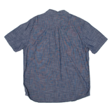 VANS Mens Plain Shirt Blue L