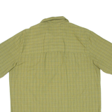 WOOLRICH Mens Shirt Green Check L