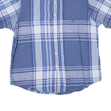 NAUTICA Mens Shirt Blue Check XL