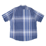 NAUTICA Mens Shirt Blue Check XL