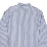 NAUTICA Mens Shirt Blue Striped Long Sleeve L