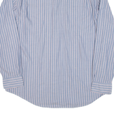 NAUTICA Mens Shirt Blue Striped Long Sleeve L