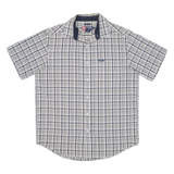 CHAPS Mens Shirt Grey Check M