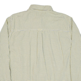 CHAPS Mens Shirt Yellow Check Long Sleeve XL