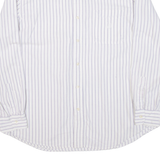 CHAPS Mens Shirt Purple Striped Long Sleeve XL