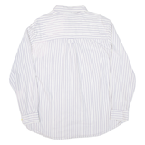 CHAPS Mens Shirt Purple Striped Long Sleeve XL