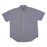 NAUTICA Mens Shirt Blue Check L