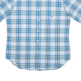 NAUTICA Mens Shirt Blue Check L