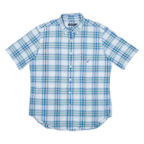 NAUTICA Mens Shirt Blue Check L