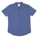 LEVI'S Mens Plain Shirt Blue S