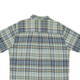 WOOLRICH Mens Shirt Green Check L
