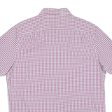 NAUTICA Mens Shirt Red Check M