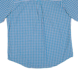 CHAPS Mens Shirt Blue Check L