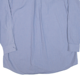 TOMMY HILFIGER Mens Shirt Blue Check Long Sleeve L