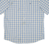 CHAPS Mens Shirt Blue Check L
