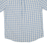 CHAPS Mens Shirt Blue Check L
