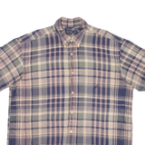 NAUTICA Mens Shirt Blue Check XL