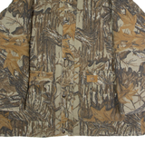 DUXBAK Realtree Mens Coat Brown Twill 90s Camouflage 2XL