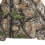 BIG BILL Mens Fleece Jacket Brown Camouflage XL