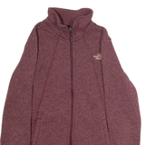 THE NORTH FACE Womens Fleece Jacket Red Knit S