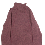 THE NORTH FACE Womens Fleece Jacket Red Knit S