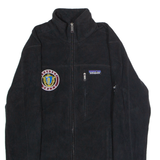PATAGONIA UMASS Surgery Mens Fleece Jacket Black USA XS