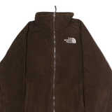 THE NORTH FACE Womens Fleece Jacket Brown XS