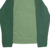 THE NORTH FACE Womens Fleece Jacket Green Colourblock L