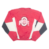 CHAMPION Mesh Lined Ohio State Mens Track Jacket Red USA L