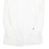 ZARA Womens Pea Jacket White S