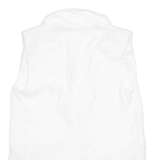 ZARA Sleeveless Womens Blazer Jacket White M