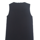 ZARA Open Sleeveless Womens Blazer Jacket Black M