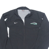NIKE Mesh Lined Mens Track Jacket Black 90s XL