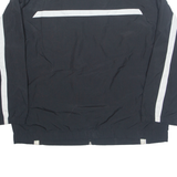 NIKE Mesh Lined Mens Track Jacket Black 90s XL