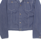 Mens Denim Jacket Blue 90s L