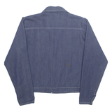 Mens Denim Jacket Blue 90s L