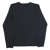 CARHARTT Camo Boys T-Shirt Black Long Sleeve XL