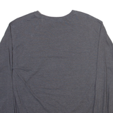CHAMPION Mens T-Shirt Grey Long Sleeve M