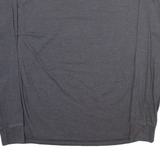 CHAMPION Mens T-Shirt Grey Long Sleeve M