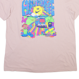 NIKE Mens T-Shirt Pink L