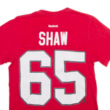 REEBOK Chicago Blackhawks Mens T-Shirt Red USA S