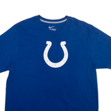 NIKE Indianapolis Colts Mens T-Shirt Blue USA XL