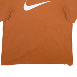 NIKE Mens T-Shirt Orange XL