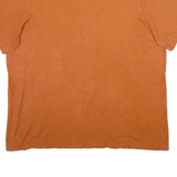 NIKE Mens T-Shirt Orange XL