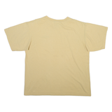 ADIDAS Mens T-Shirt Yellow L