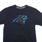 NIKE Carolina Panthers Mens T-Shirt Black USA L