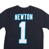 NIKE Carolina Panthers Mens T-Shirt Black USA L