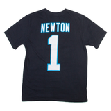NIKE Carolina Panthers Mens T-Shirt Black USA L